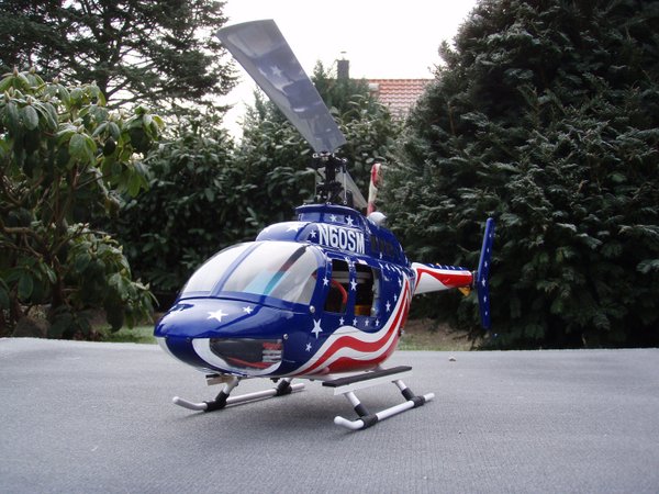 Bell 206 / Jet Ranger / 450er Größe -FBL-