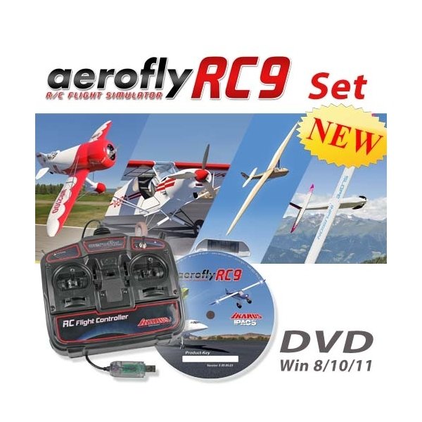 aeroflyRC9 mit USB-FlightController