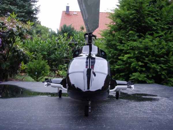 Airwolf -FBL- T-Rex 500er Größe -Flugfertig- mit Sender DX7