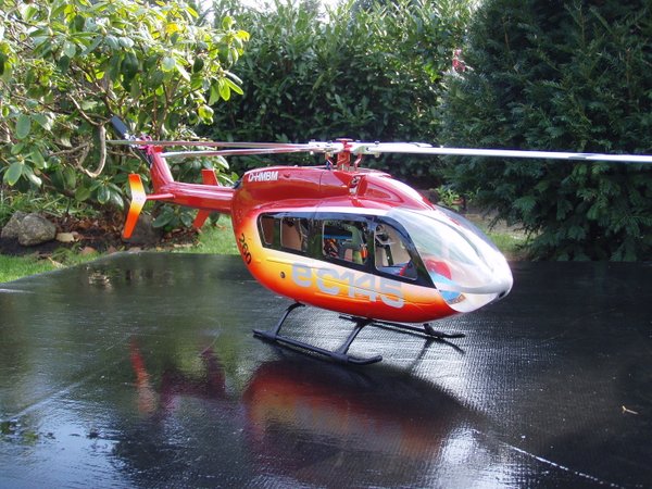 EC-145 / Eurocopter / 450er Größe/ 4 Blattrotorkopf -flugbereit-